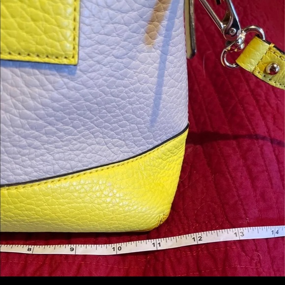 Kate Spade Two-Tone Leather Satchel/purse - Picture 9 of 9